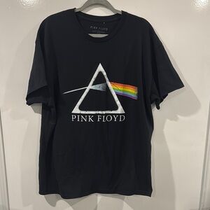 Pink Floyd Black Short Sleeve Tee with Iconic Graphic